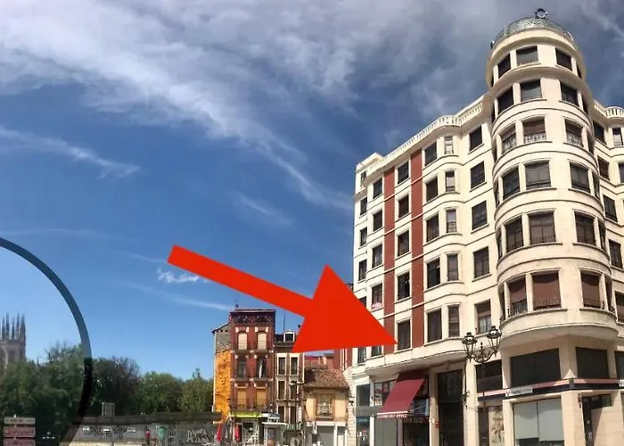 アパート Viendo La Catedral Desde Plaza Vega *